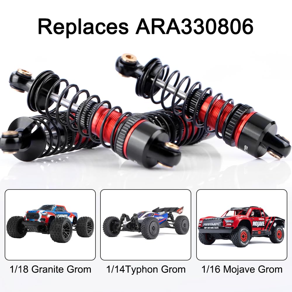 Amazon.com: GLOBACT Aluminum Adjustable Shock Damper Oil Shock for