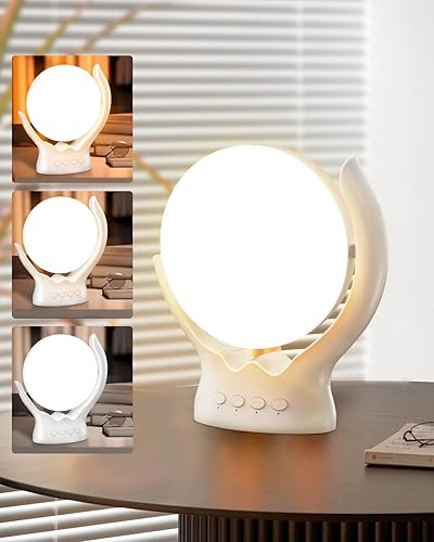 Lámpara de terapia de luz, 10000 Lux, lámpara LED de terapia de luz solar sin rayos UV con 3 temperaturas de color y 5 ajustes de brillo,