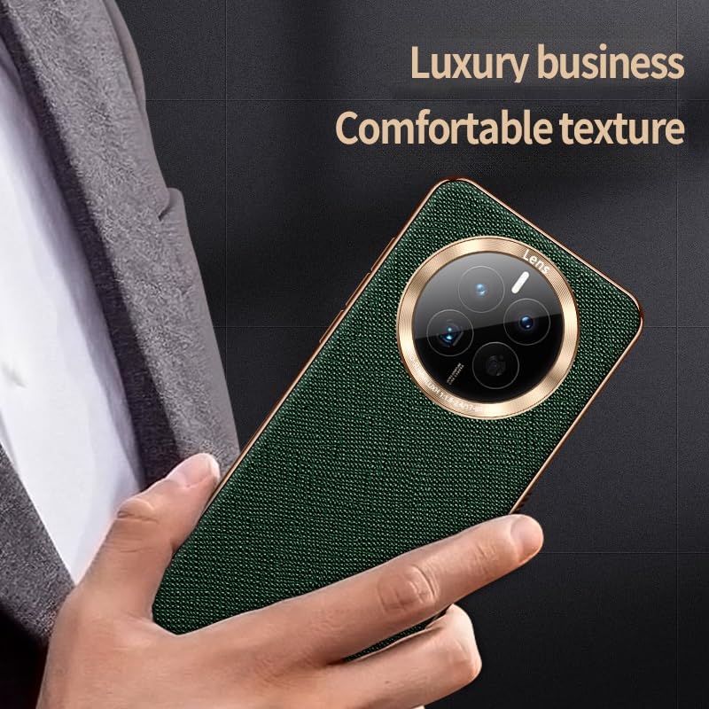Coque Huawei Mate 50 en cuir chic et antichoc élégant