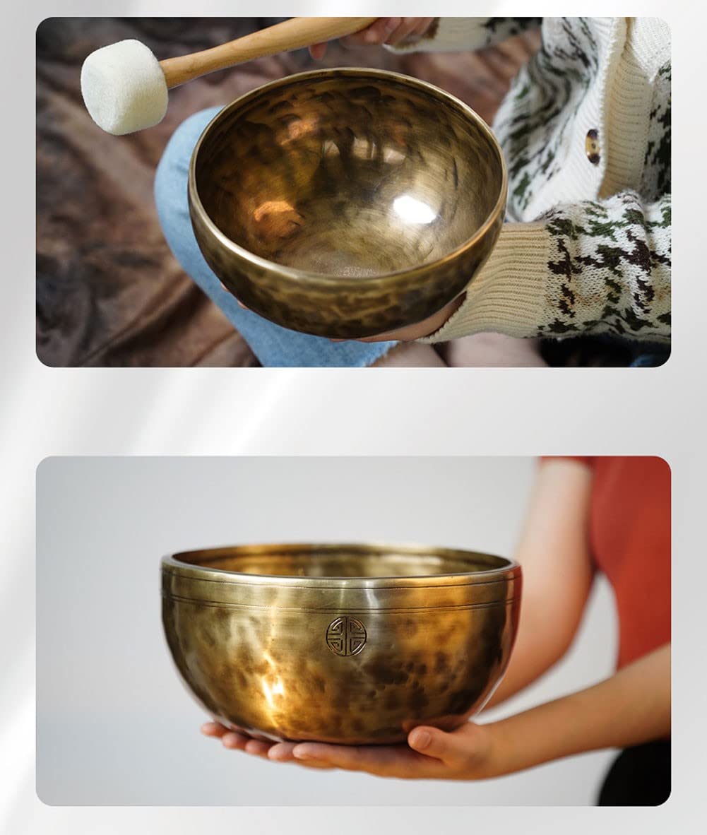 Campana tibetana, Campana tibetana, Campana Sonora, Campana da Meditazione per guarigione e consapevolezza, Campana Sonora da Meditazione Realizzata a Mano in Nepal.