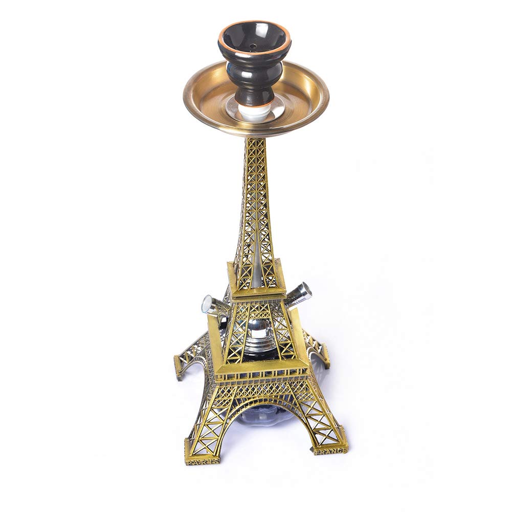 Conjunto de cachimba cachimba Grande de Doble Tubo, Juego de cachimba de Vidrio cachimba Doble árabe Grande, Adecuado para familias, hoteles Extranjeros, Bares, Clubes, hoteles