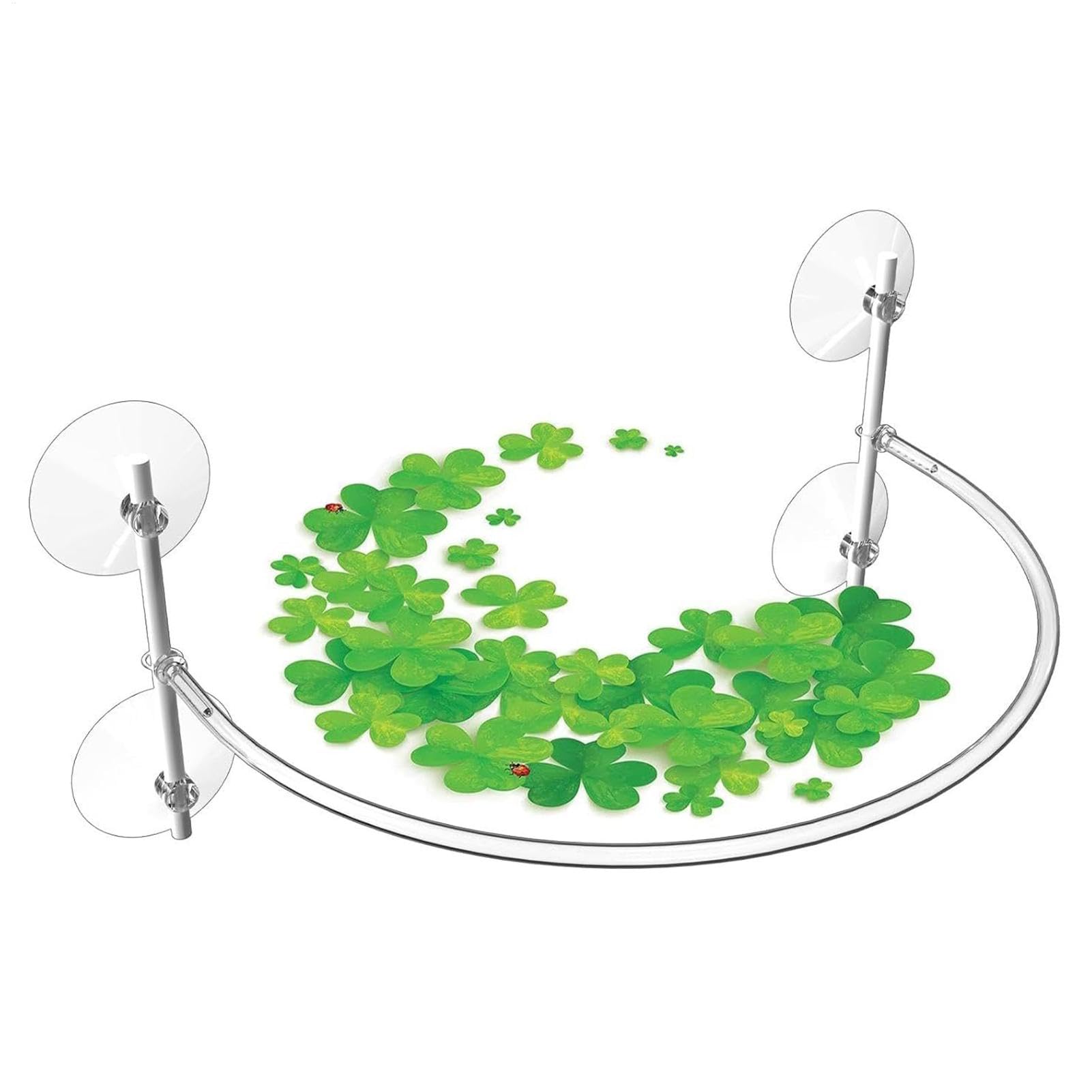 Aquarium Floating Plant Corral - Floating Plant Fence, Fish Feeding Ring | Fish Tanks and Small Ponds Separates and Protects Floating Plants, Feeding Ring Enhances Water Quality Aquarium Filter