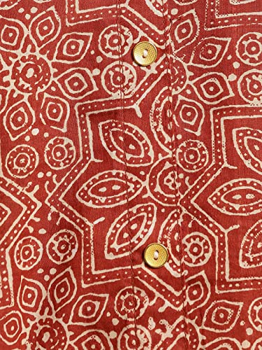 Image of rangita Cotton Calf Length Printed Tiered Flared Kurti for Women | Kurta for Women