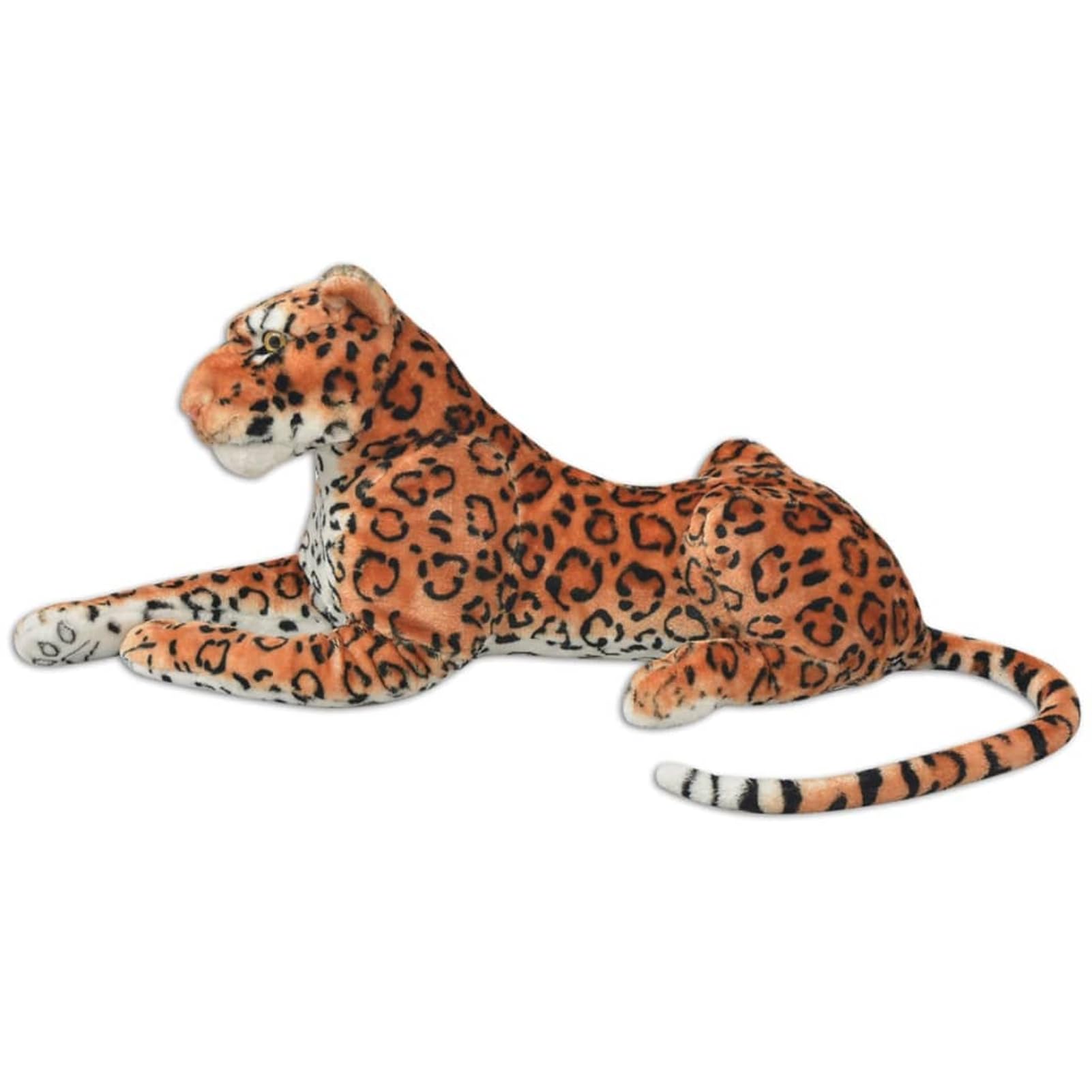 Gecheer Peluche Leopardo XXL Realista - 146 cm, Apto para Niños +3 Años, Poliéster 100%