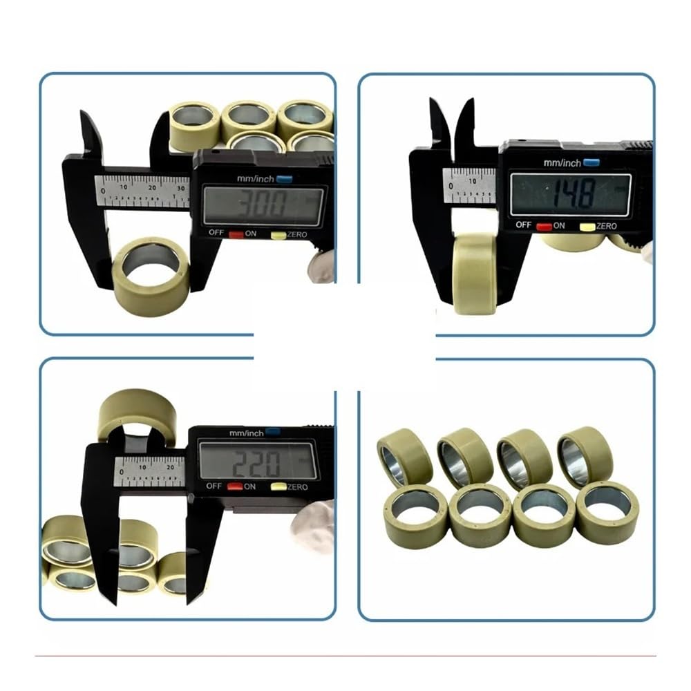 Kit d'espacement de curseur de poids de rouleau de variateur d'embrayage primaire ATV UTV adapté for 350 400 450 660 5KM-17632-00