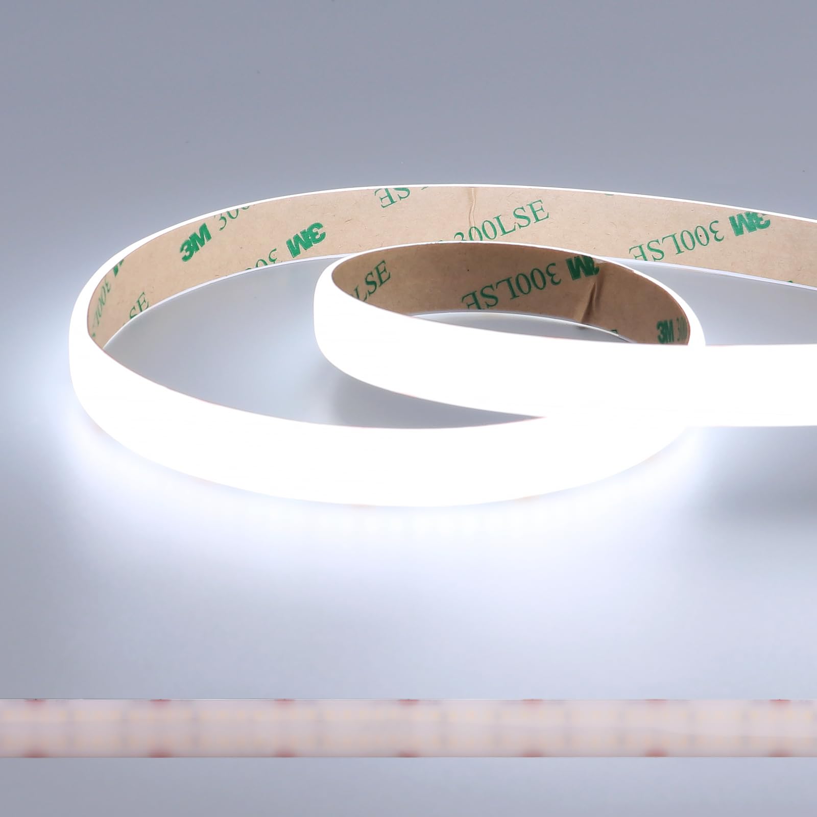 JOYLIT Ruban à LED Blanc 6500K 5 Mètres DC 12V IP65 Étanche 300 LEDs