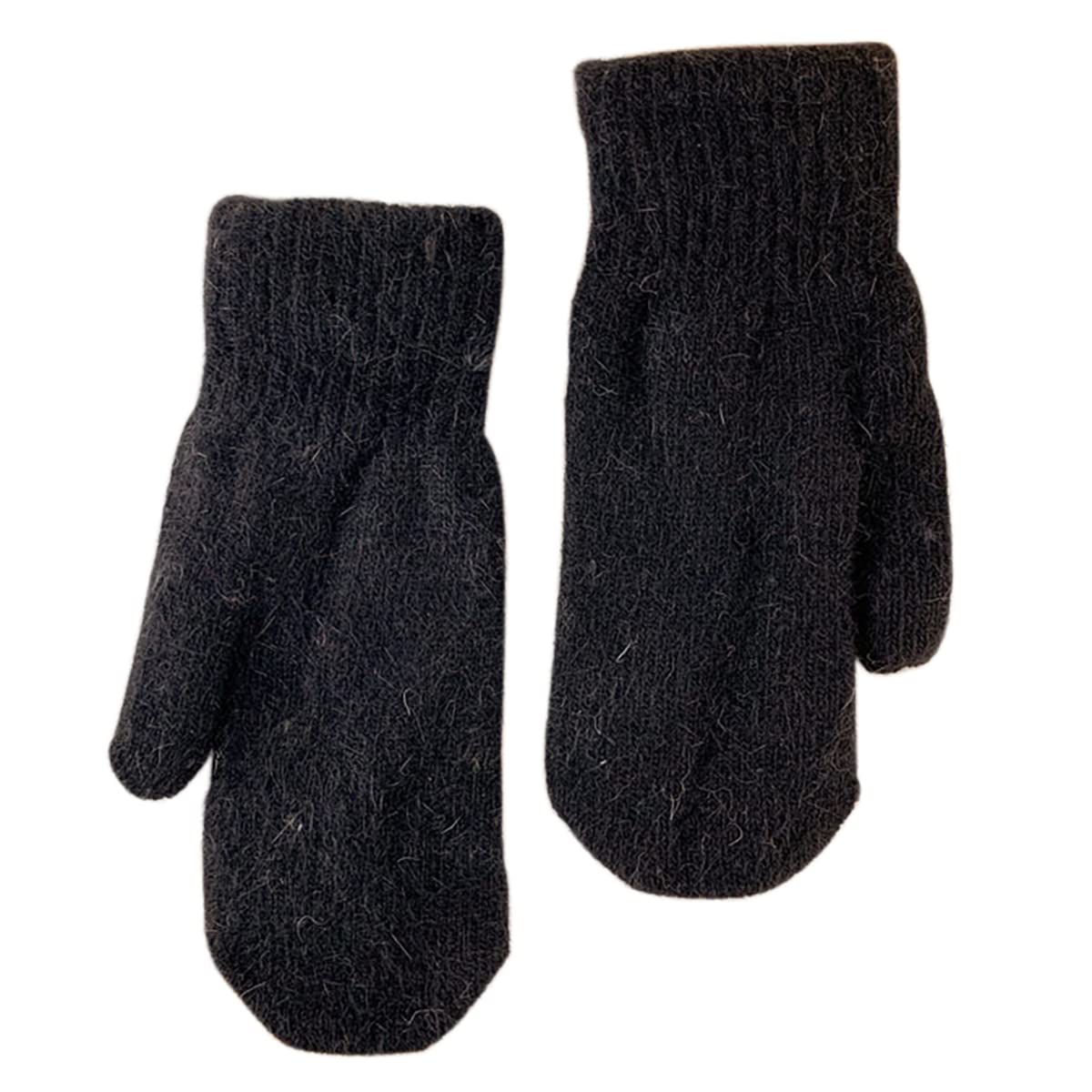 homeemoh Knit Mittens for Women Warm Winter Fleece Lined Mittens Women‘s Gloves for Cold Weather