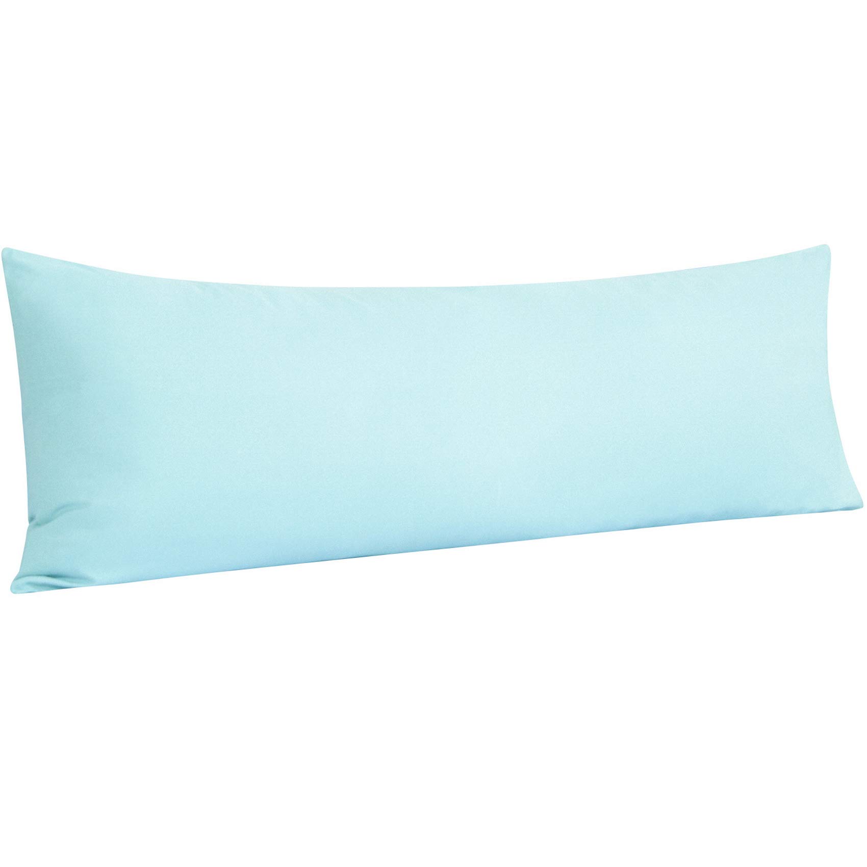 NTBAY Body Microfiber Pillowcase, 1 Pack, 20 x 54, Aqua | Soft Brushed Microfiber with Envelope Closure, Set of 1 Body 20 x 54 Inch Pillowcase, Pillow Inserts Not Included