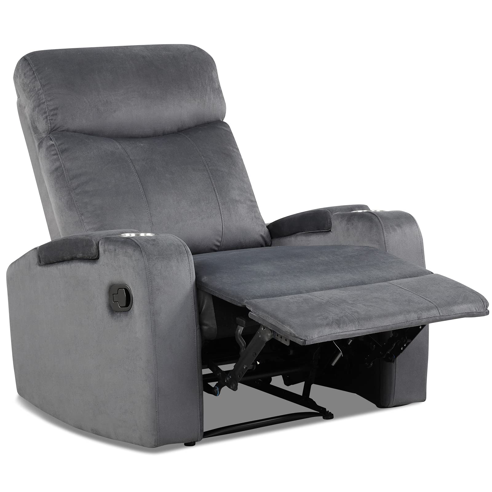 Buy Giantex Manual Fabric Recliner Chair, Backrest Adjustable Reading