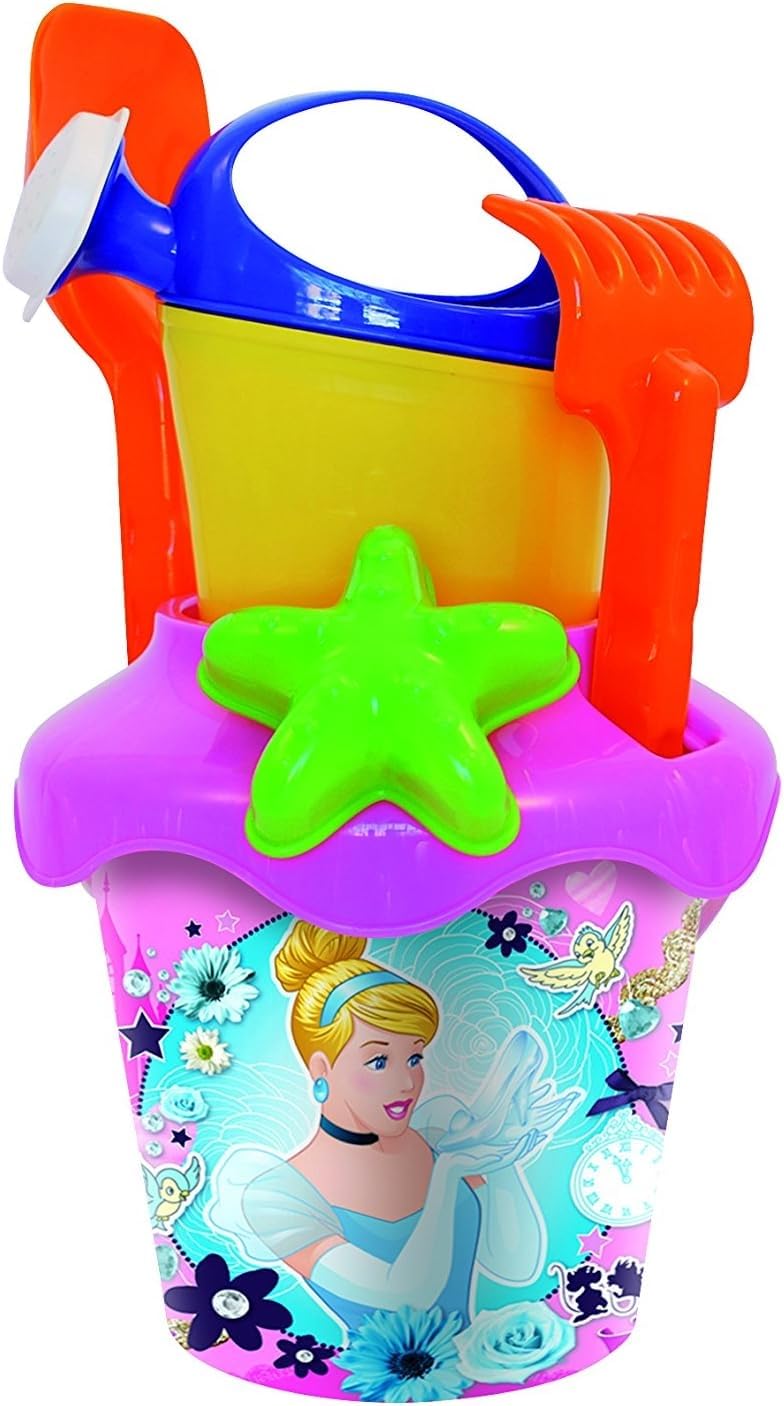 Adriatic - Cubo de Princesa Disney con regadera (18 x 31 cm)