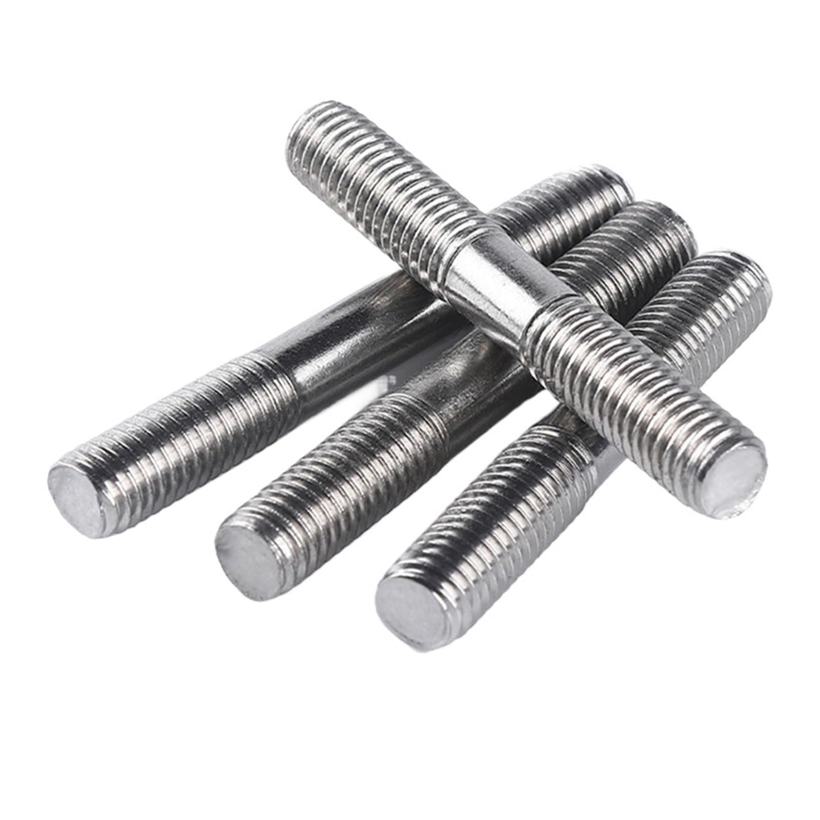 Titan GR2 Doppelendbolzen Isometrische Doppelkopfschrauben M4 M5 M6 M8 M10-M20