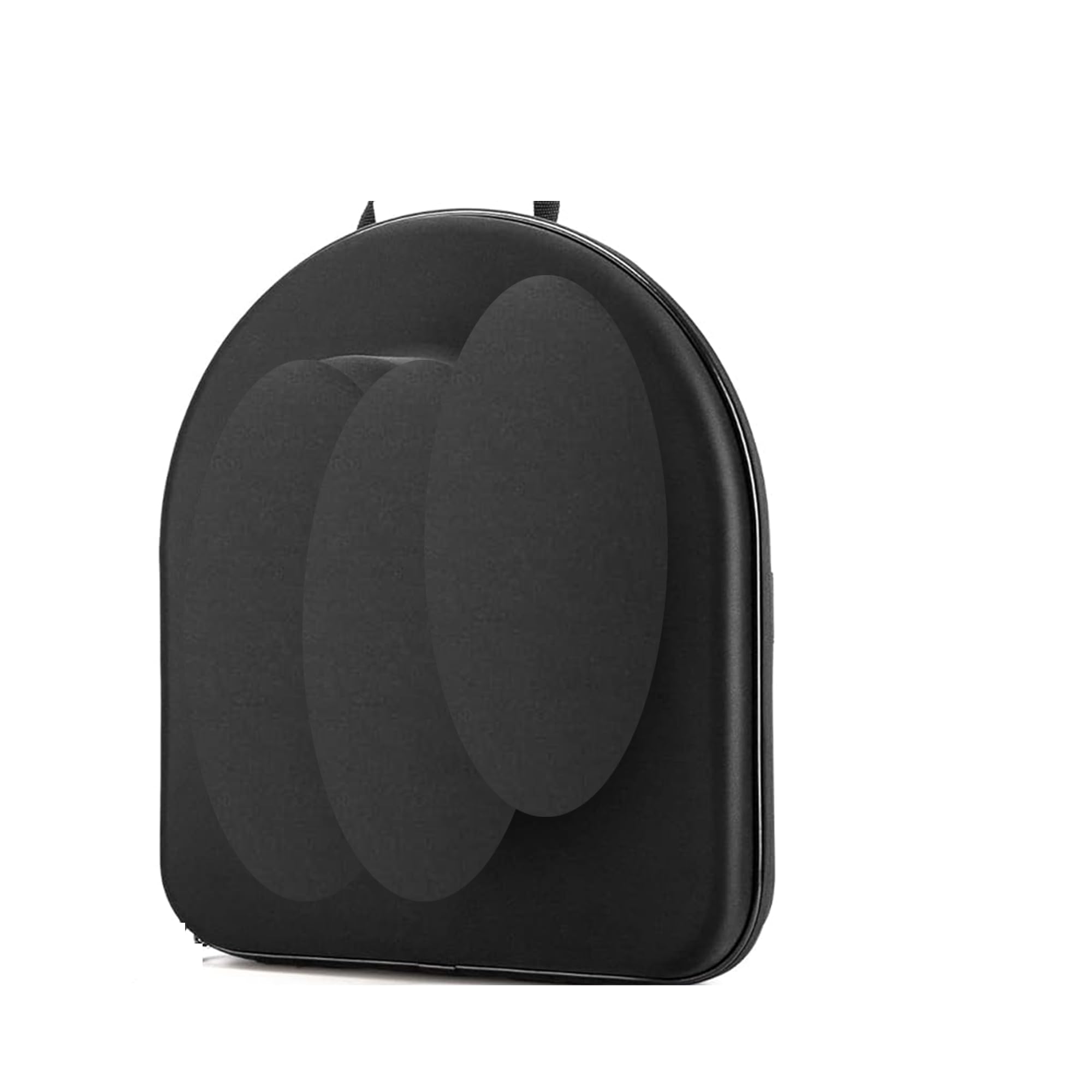 Gelozid Custodia per cappelli da viaggio, custodia rigida da viaggio per cappelli Fedora da uomo, scatola a prova di schiacciamento per riporre cappelli Fedora, porta cappelli con cinghia regolabile