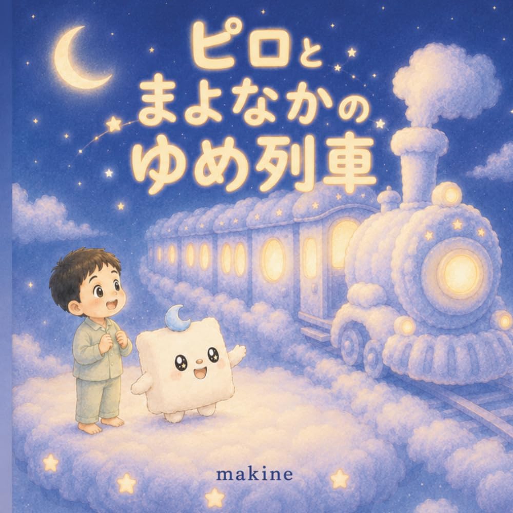 ピロとまよなかのゆめ列車: おやすみまえの よみきかせ えほん (まくら星人ピロ)