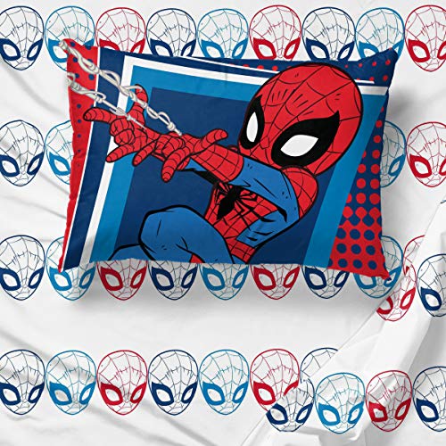 Image of Disney Spidey Friends Twin Comforter Set 4 Piece Kids Bedding, Blue
