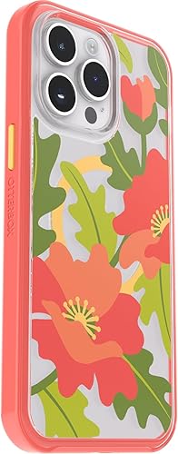 Miniatura 9 de OtterBox Funda para iPhone 14 Pro Max (solamente) Serie Symmetry + - Transparente, ultra suave, se ajusta a MagSafe, bordes elevados para proteger