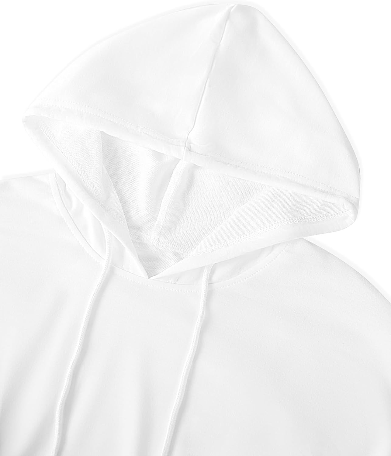 LovelyWholesale Women Cropped Hoodie Cute Long Sleeve Pullover Sweatshirts - Image 4