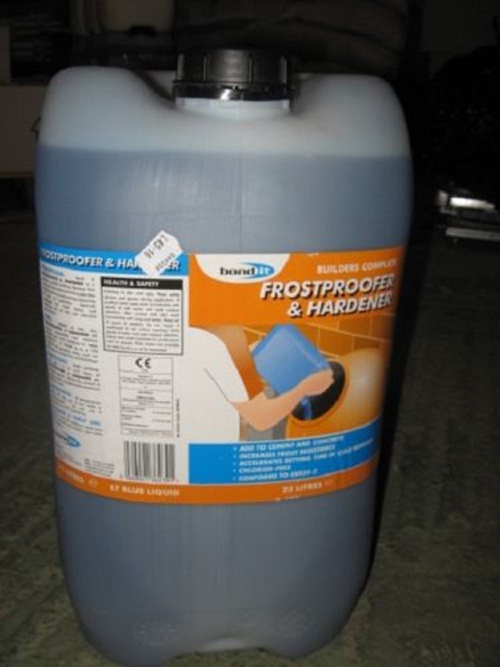 Ivisons Frostproofer And Rapid Hardner 25 Litres Frost Proofer Chloride-Free Accelerators 25L