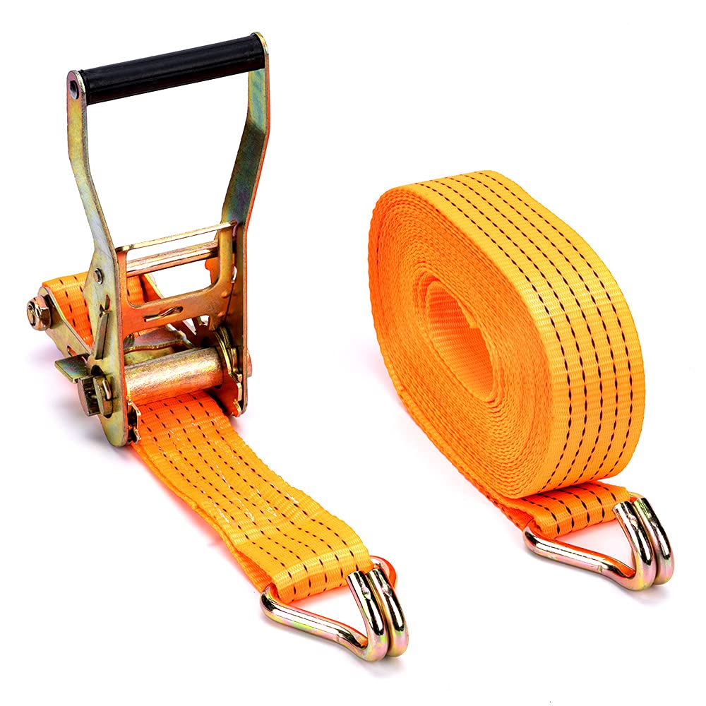 10 Stück 5000kg 10m Spanngurte mit Ratsche 2 teilig zweiteilig mit Haken Ratschengurt Zurrgurte 50mm 5000 daN 5t für die professionelle Ladungssicherung