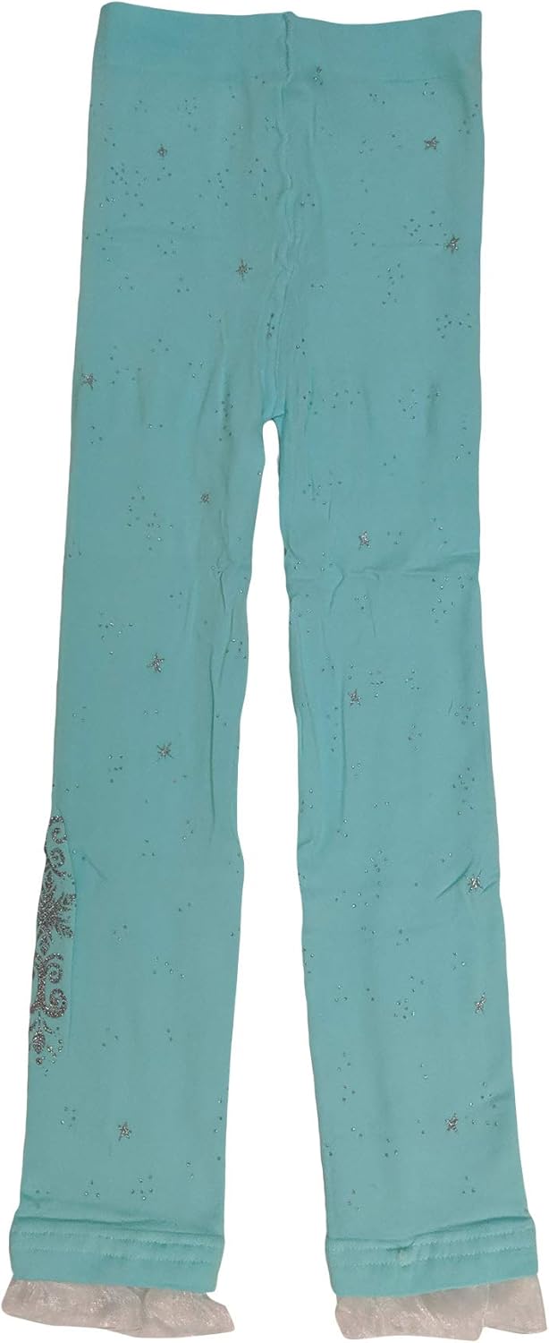 Disney Frozen Elsa Girls' Footless Tights Small 46 Blue