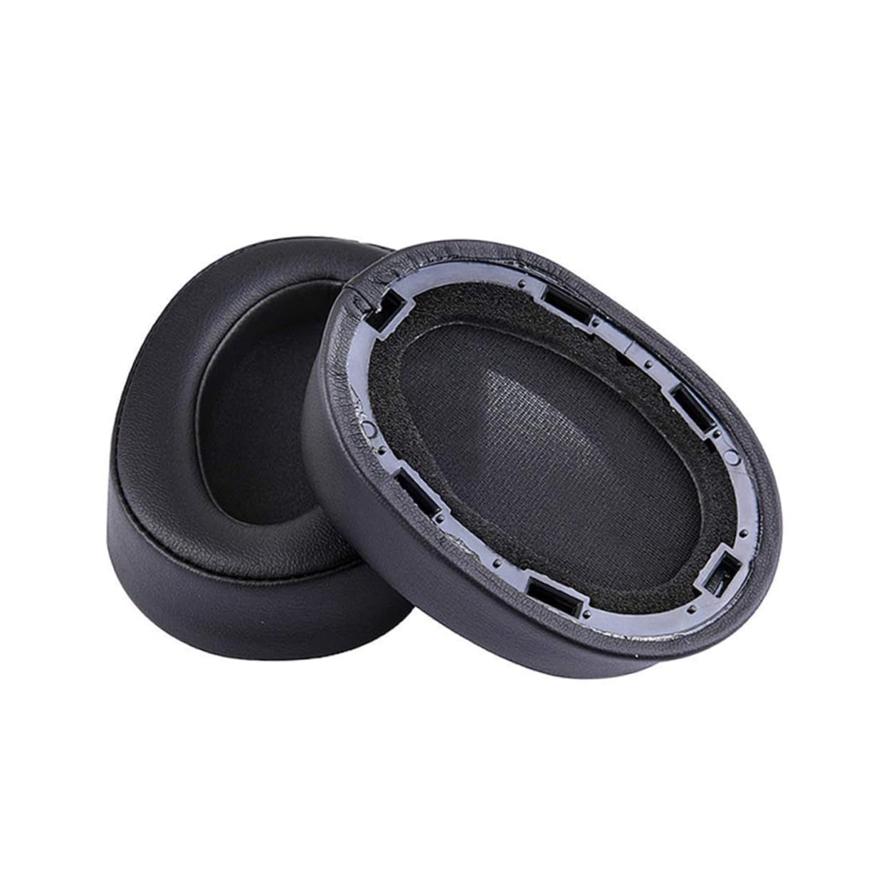 Angoily 3pièces Housse De Remplacement pour Écouteurs Mdr Coussinets Éponge Confortables Installation Facile Noir