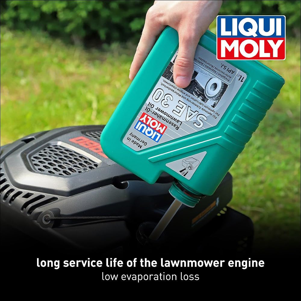 2 x Liqui Moly 1264 Tondeuse huile SAE 30 Huile moteur API SG 1L