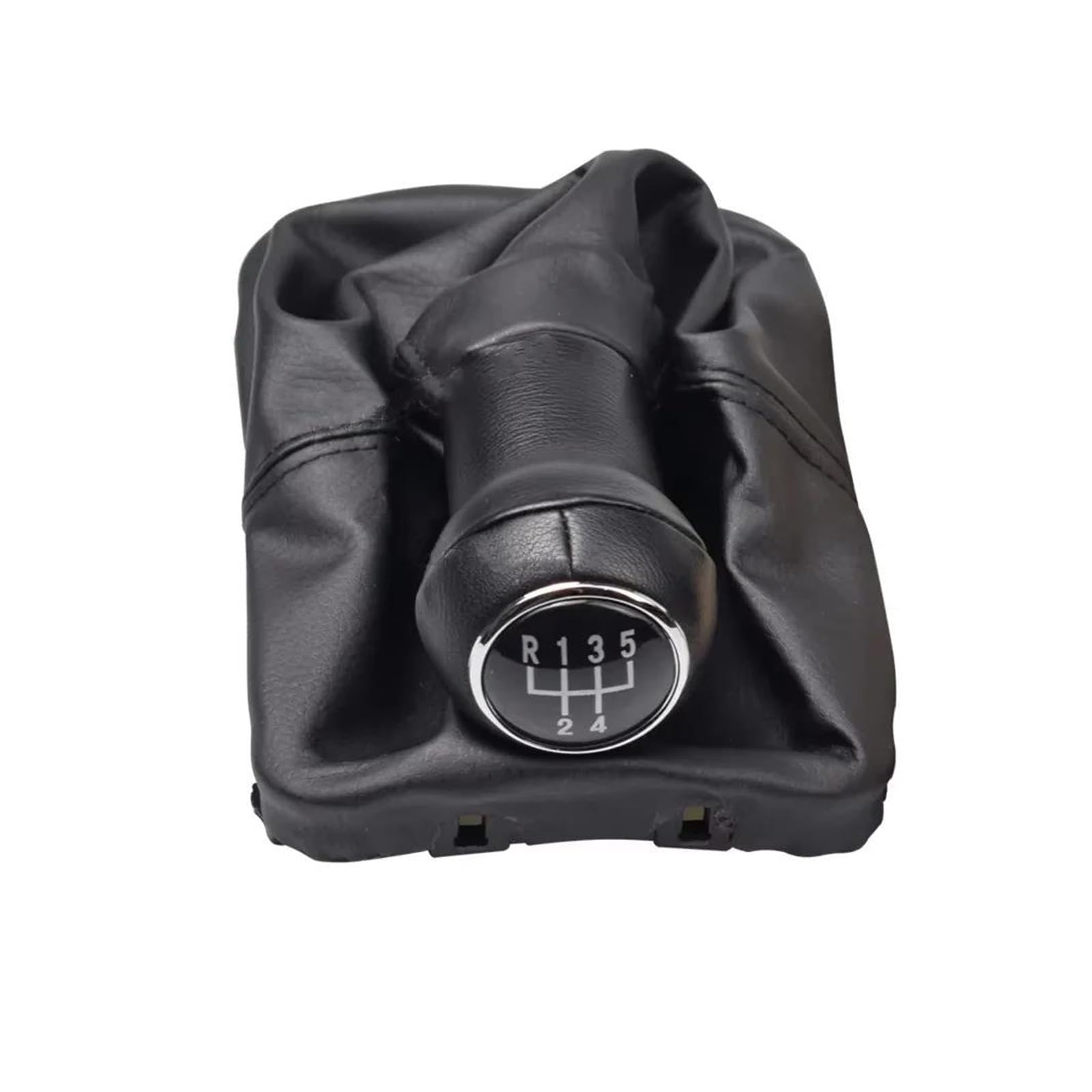 Uifcog Black Gear Shifter Knob For Vw For Beetle Cabrio 1998-2010 5 Speed Gear Stick Shift Knob Interior Decorate(Black)