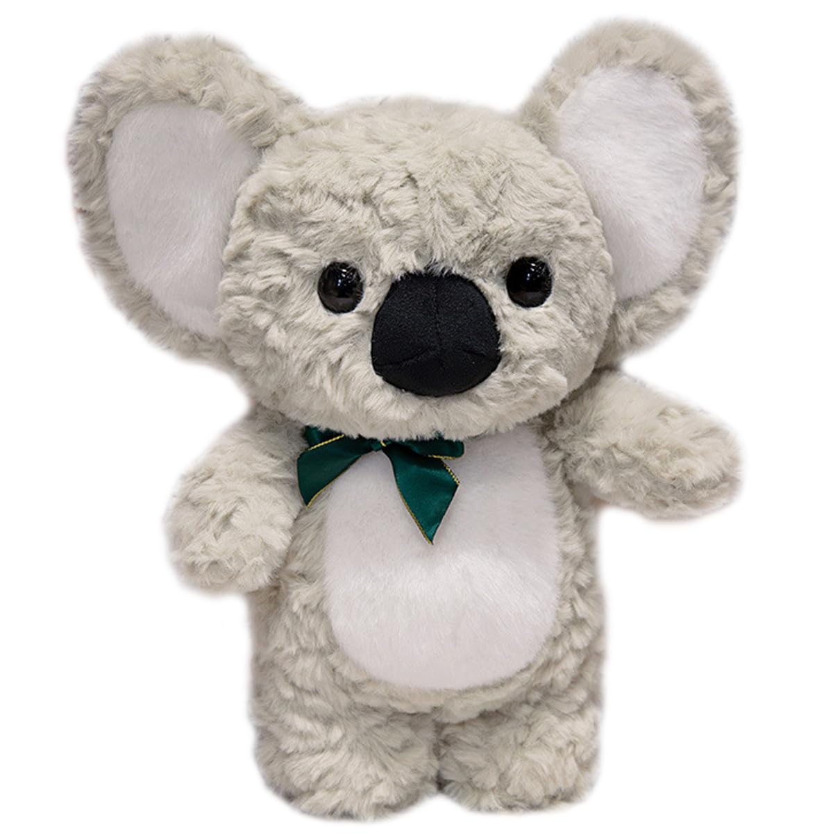 Cuddly Big Soft Toys Plush Bow Koala Stuffed Animals Toy Cushion Doll 35 Inch Gray Koala Plushie Toys