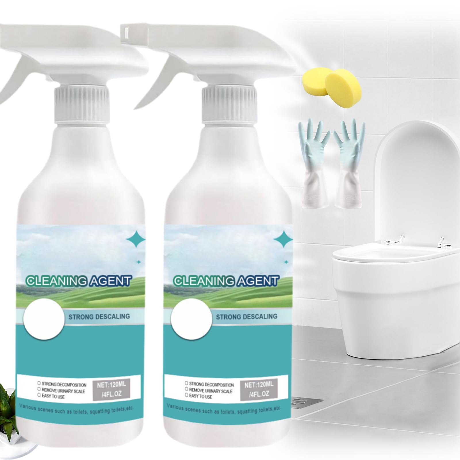 Concentration Oxalic Acid Cleaner, Concentrations of Oxalic Acid Cleaner (2pcs)