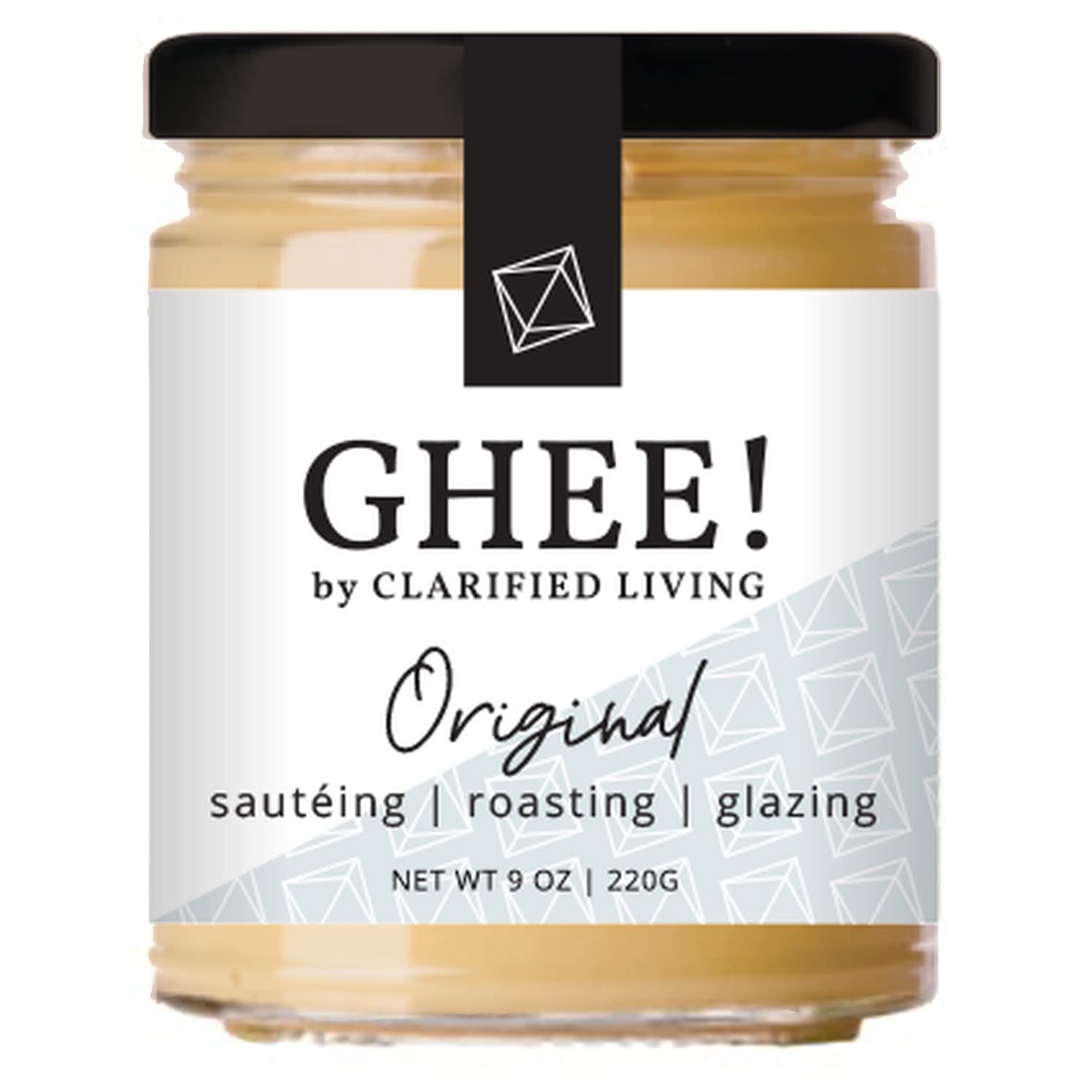 Clarified Living Original Ghee Butter, 9 Ounce, Keto, Non