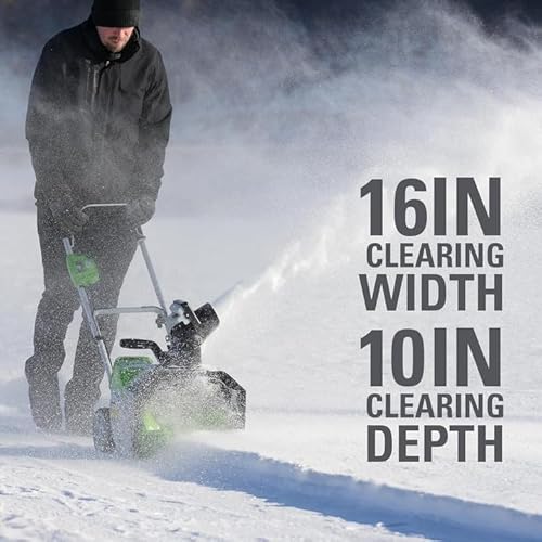 Greenworks SN40B00 40V (75+ Compatible Tools) 16 Inch Cordless Snow Blower thumb #1