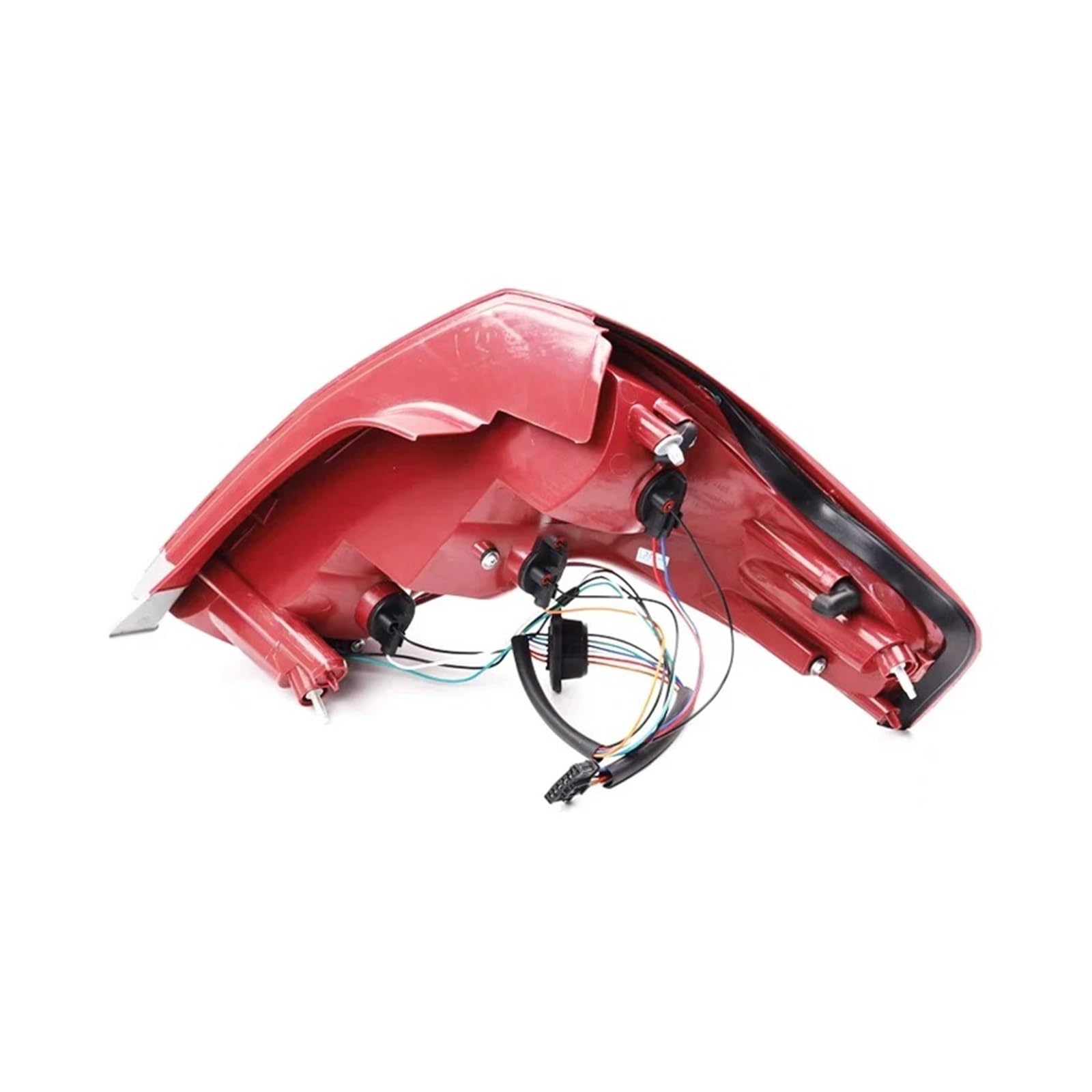 Luz Piloto Trasera Izquierda Para Citroen Para C4 Sedan 2006 2007 2008 2009 2010 2011 2012 Luz Trasera De Coche Conjunto Lámpara Freno Luces Traseras Con Bombillas(Left Side)