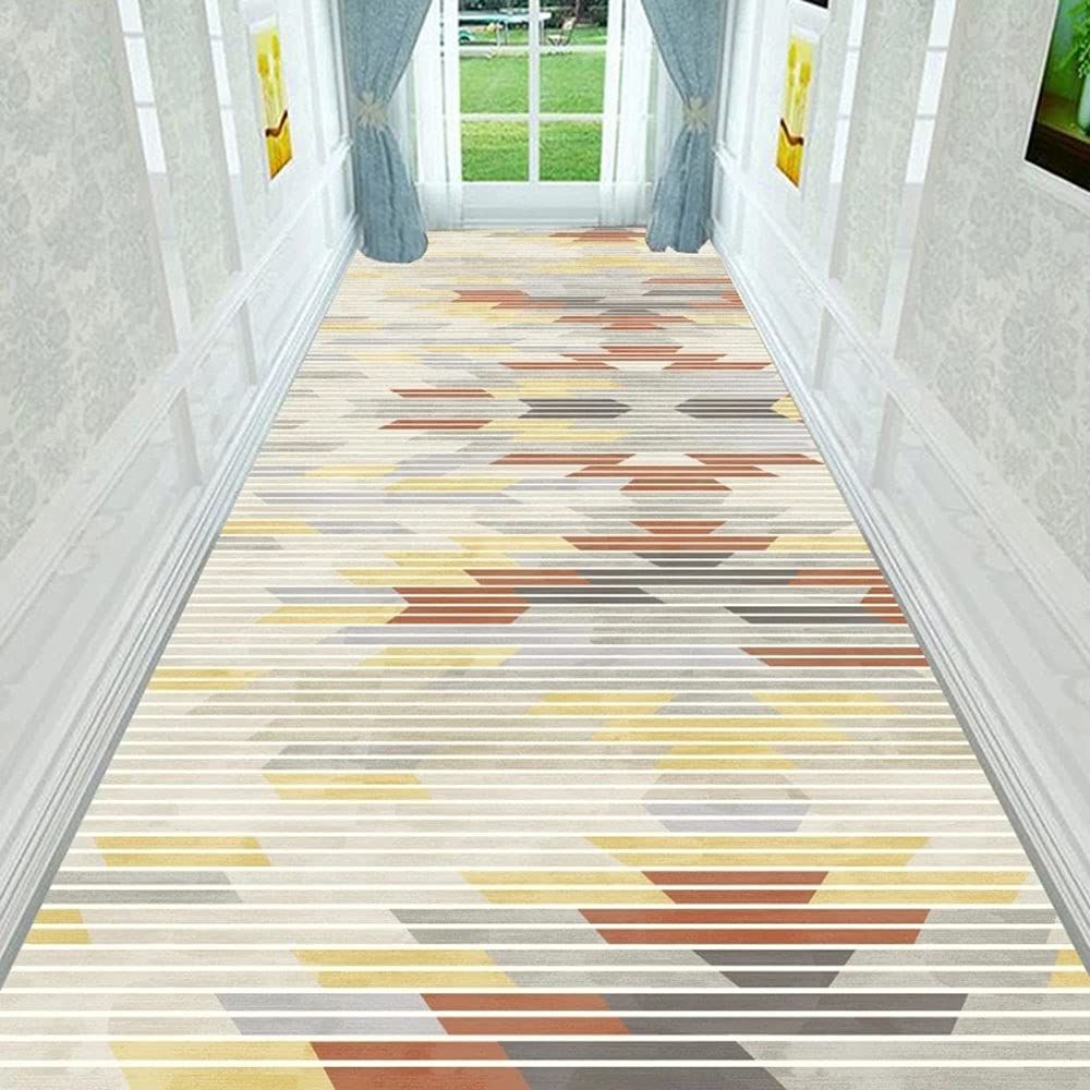 Tapis couloir de luxe moderne Nordic Gear pour sol cuisine