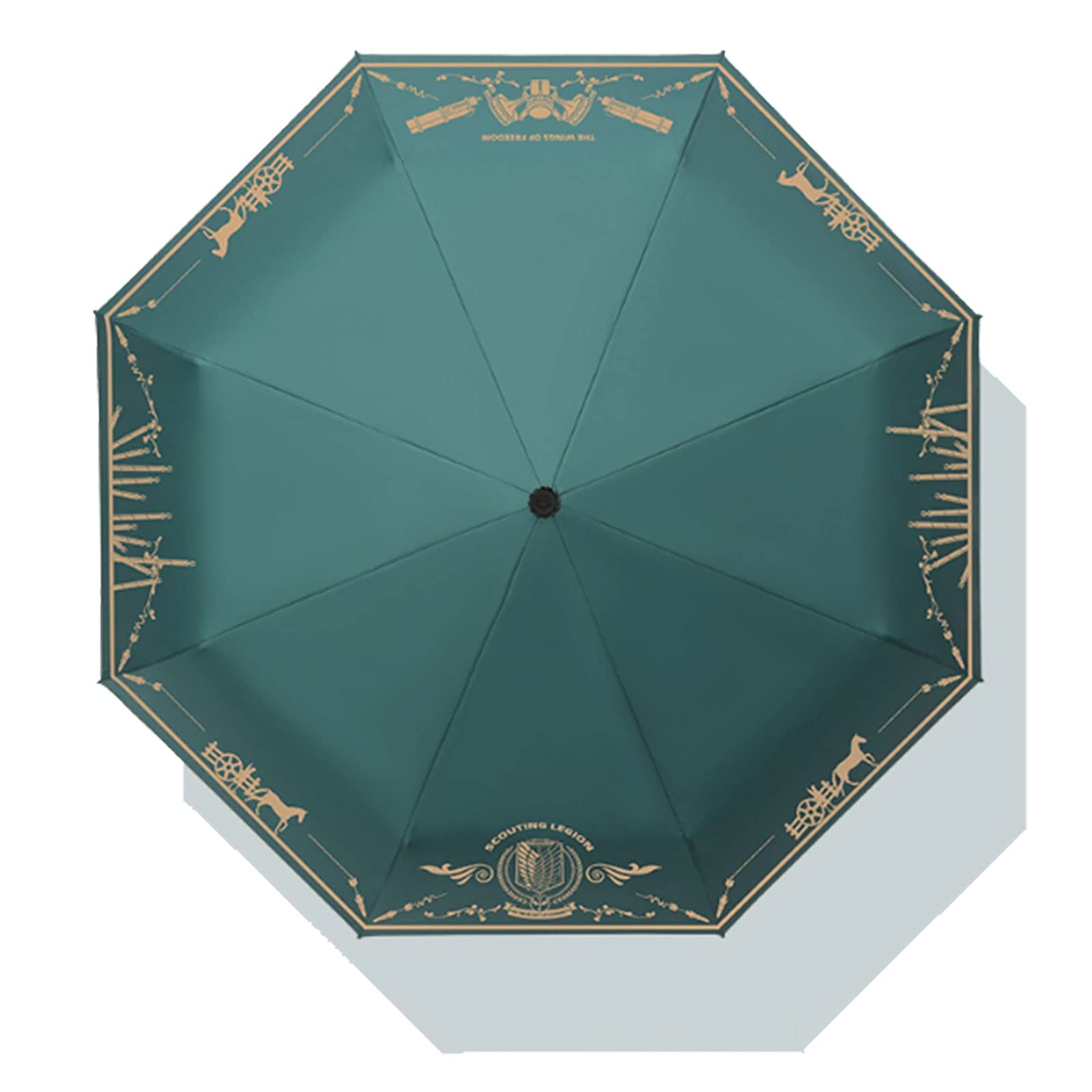 Sun & Rain Attack on Titan Levi·Ackerman Print umbrella Cosplay
