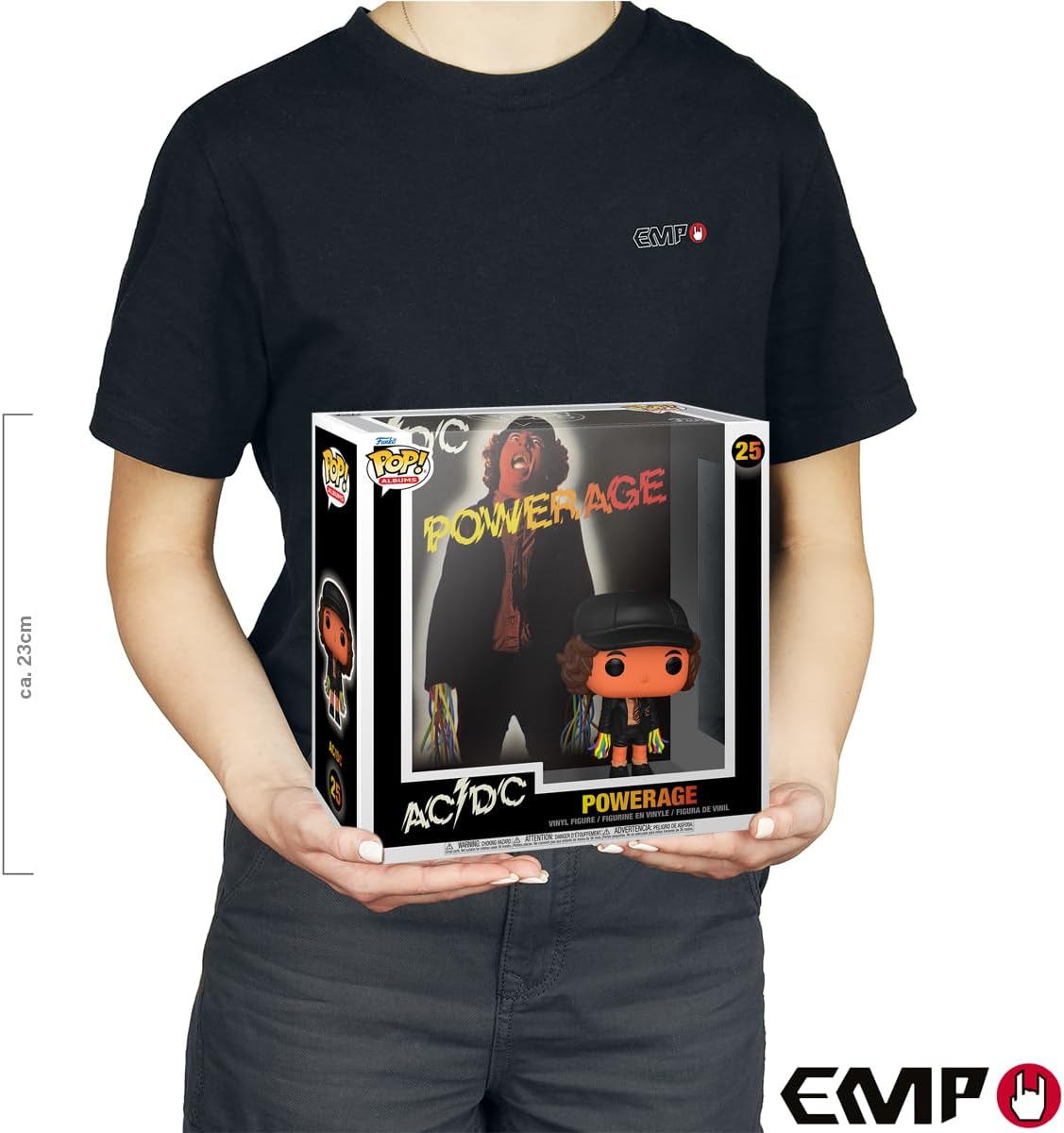 Funko Pop! Albums: AC/DC - Angus Young - Powerage - Collectable Vinyl Figure - Gift Idea - Official Merchandise - Toys for Kids & Adults - Music Fans - Model Figure for Collectors and Display
