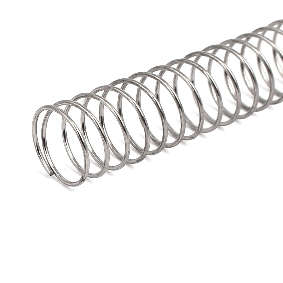 Ressort De Compression Acier Manganèse - 0.4mm X 4mm X 305mm, Noir, Neuf