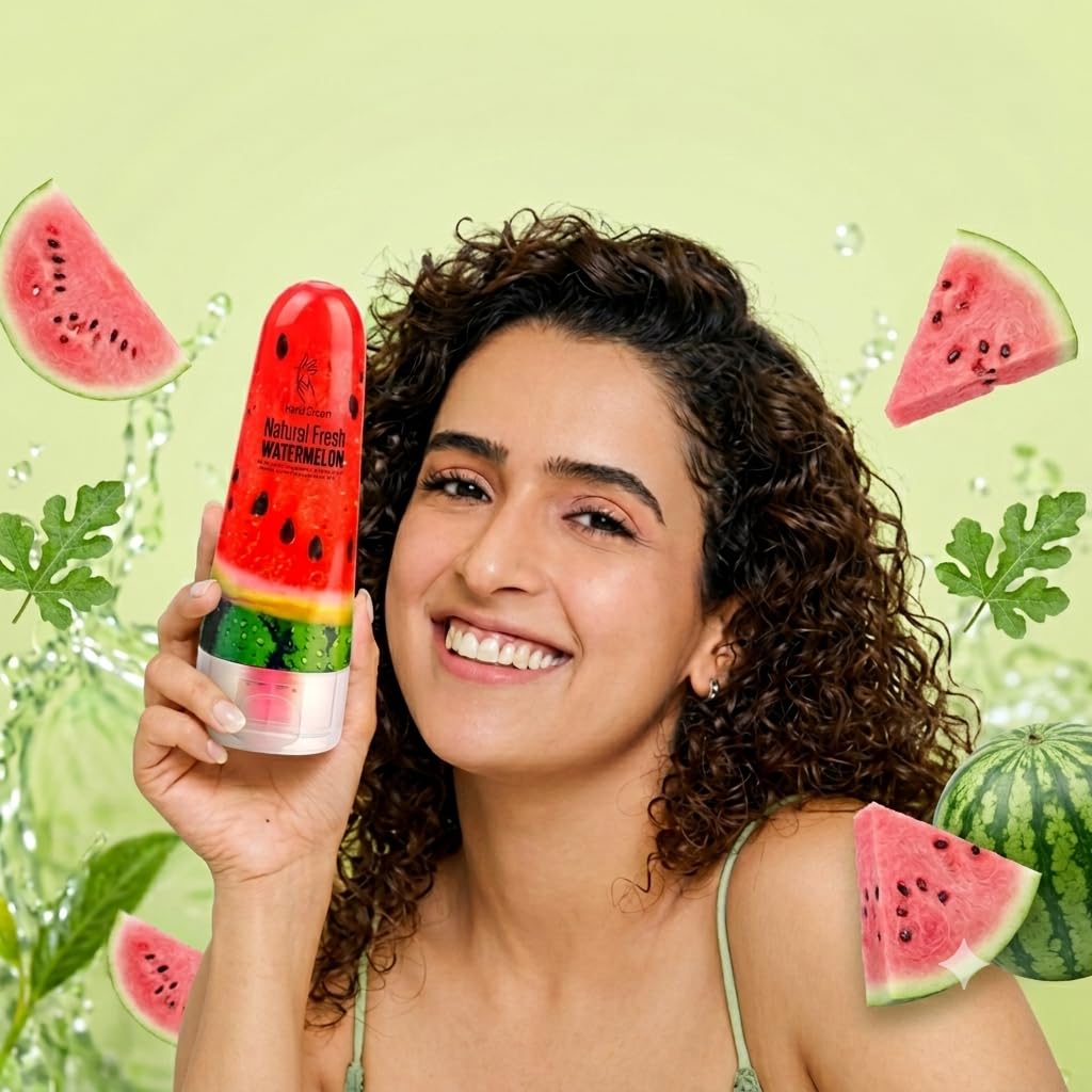 Watermelon Hand Cream || Deep Moisturizing & Nourishing Hand Cream || Non-Greasy Hydration for Soft & Smooth Hands for All Skin Types, Body Lotion & Daily Hand Care (Pcs of -1)-image-28