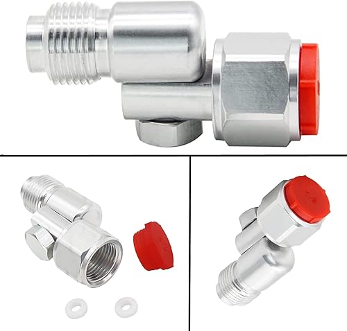 Miniatura 5 de 235486 Rosca de 78 pulgadas para pistola de pintura sin aire, junta giratoria, rotación de 180 grados (paquete de 2)