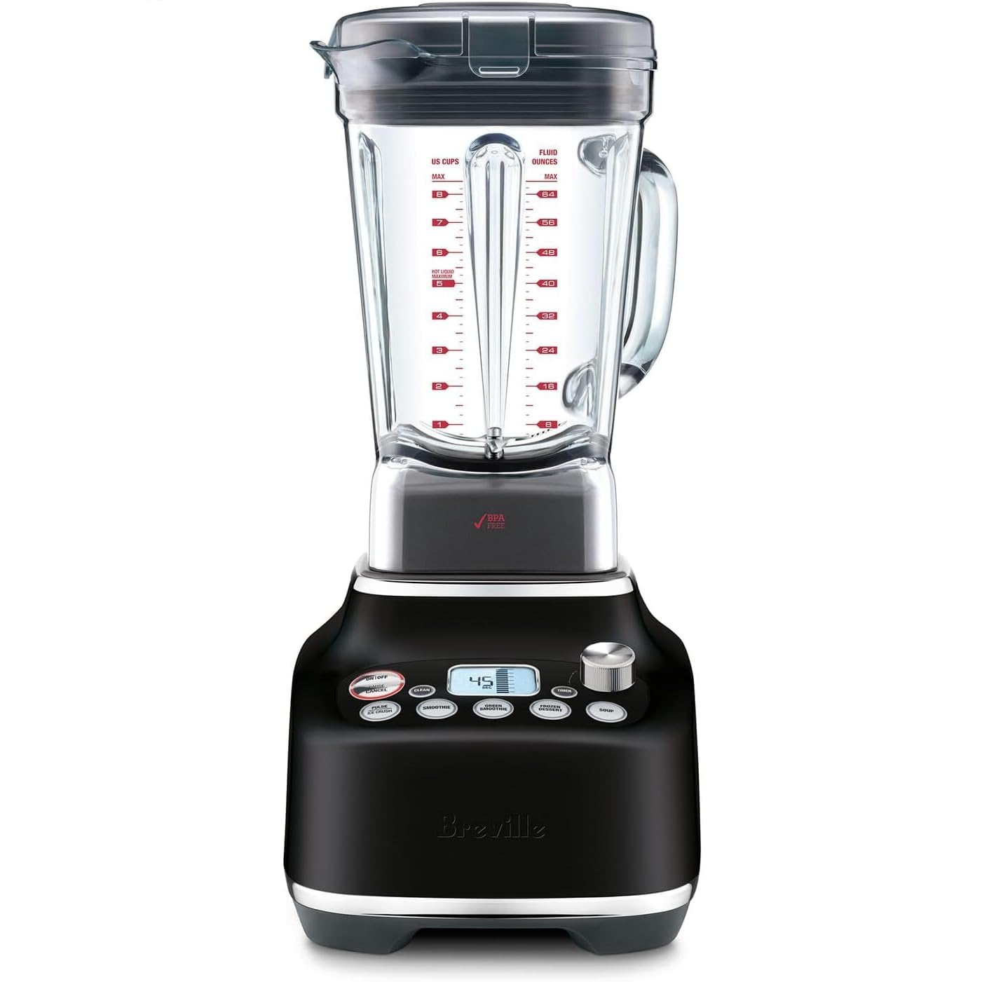 Breville BBL920BTR Super Q Blender for Kitchens, Black Truffle