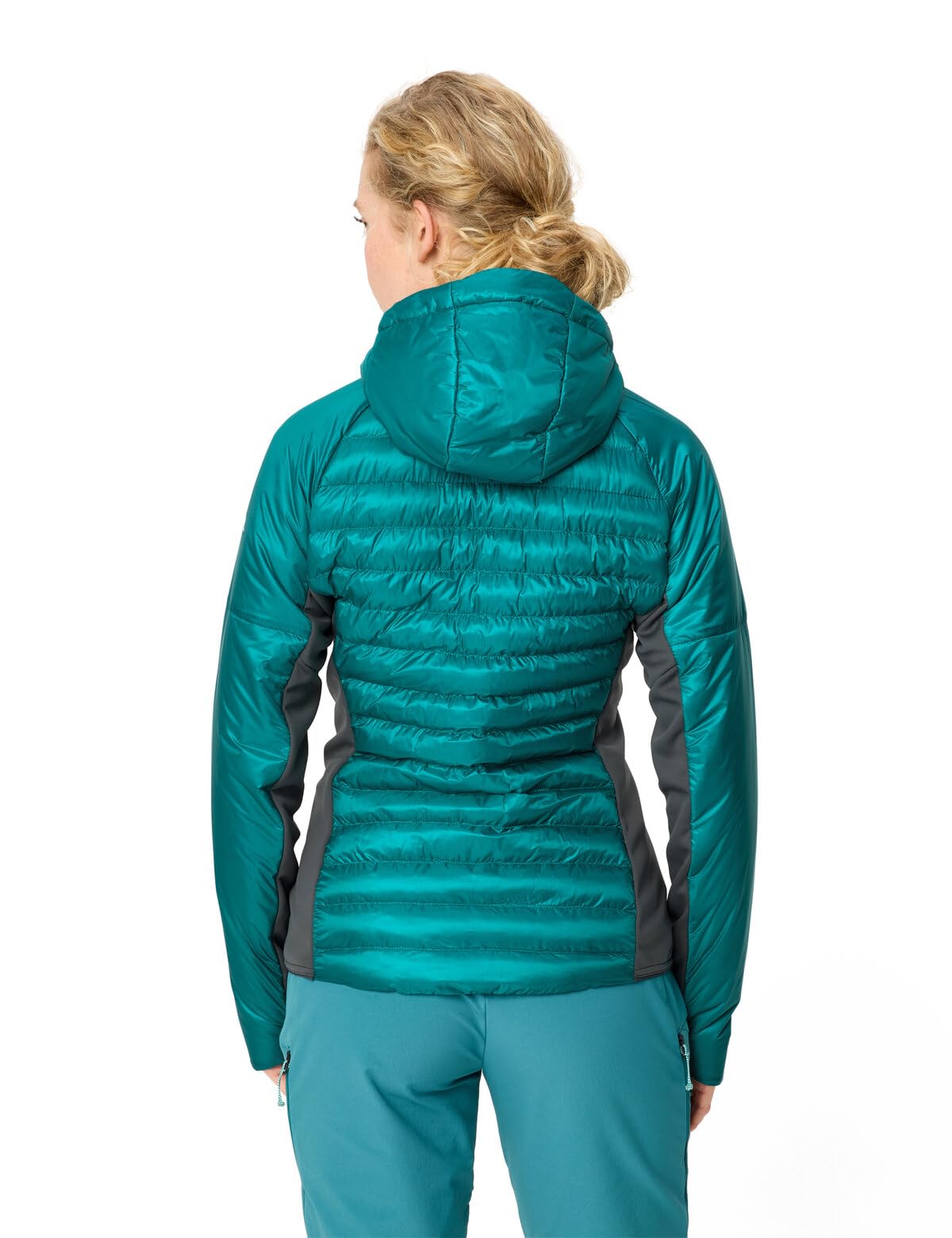 VAUDE Veste isolante légère Sesvenna Pro III pour femme pour les randonnées de ski et de montagne exigeantes, construction hybride pour une performance thermique optimale