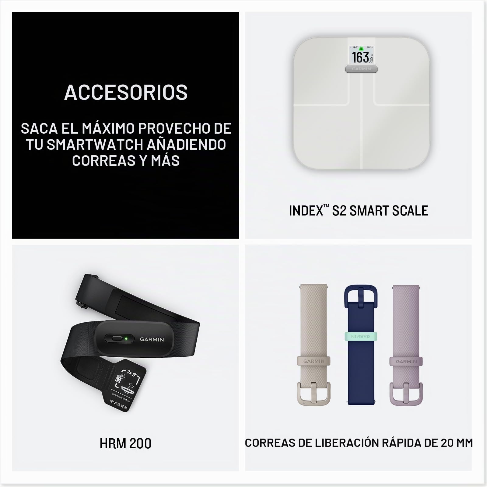 Garmin Vivoactive 6, reloj inteligente GPS de 42 mm, pantalla táctil AMOLED con monitor de frecuencia cardíaca, color negro (renovado)