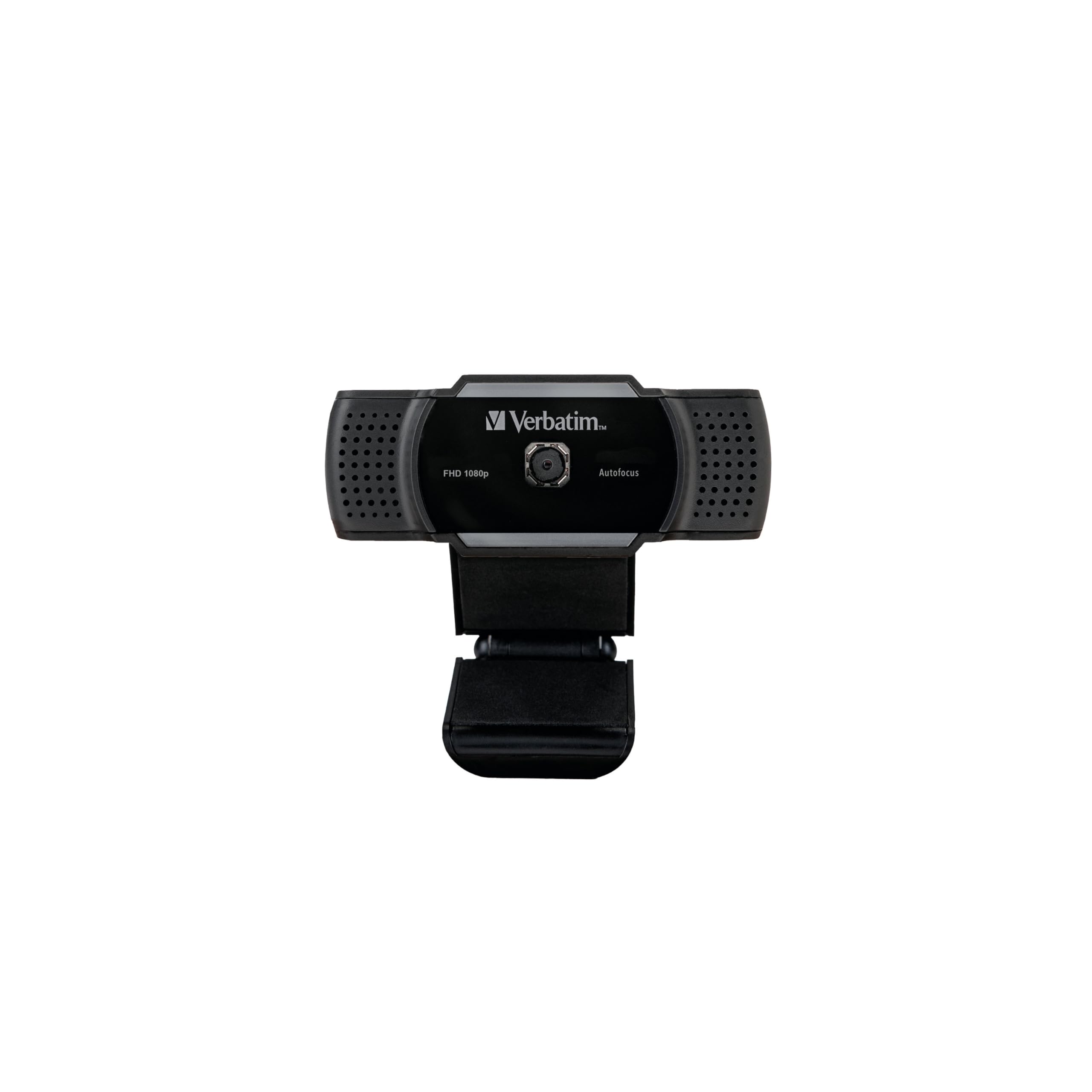 Verbatim Webcam mit Mikrofon, externe Kamera für Computer oder Laptop mit Full HD 1080 p Autofokus, für Video-Calls im Homeoffice oder als Streaming Cam