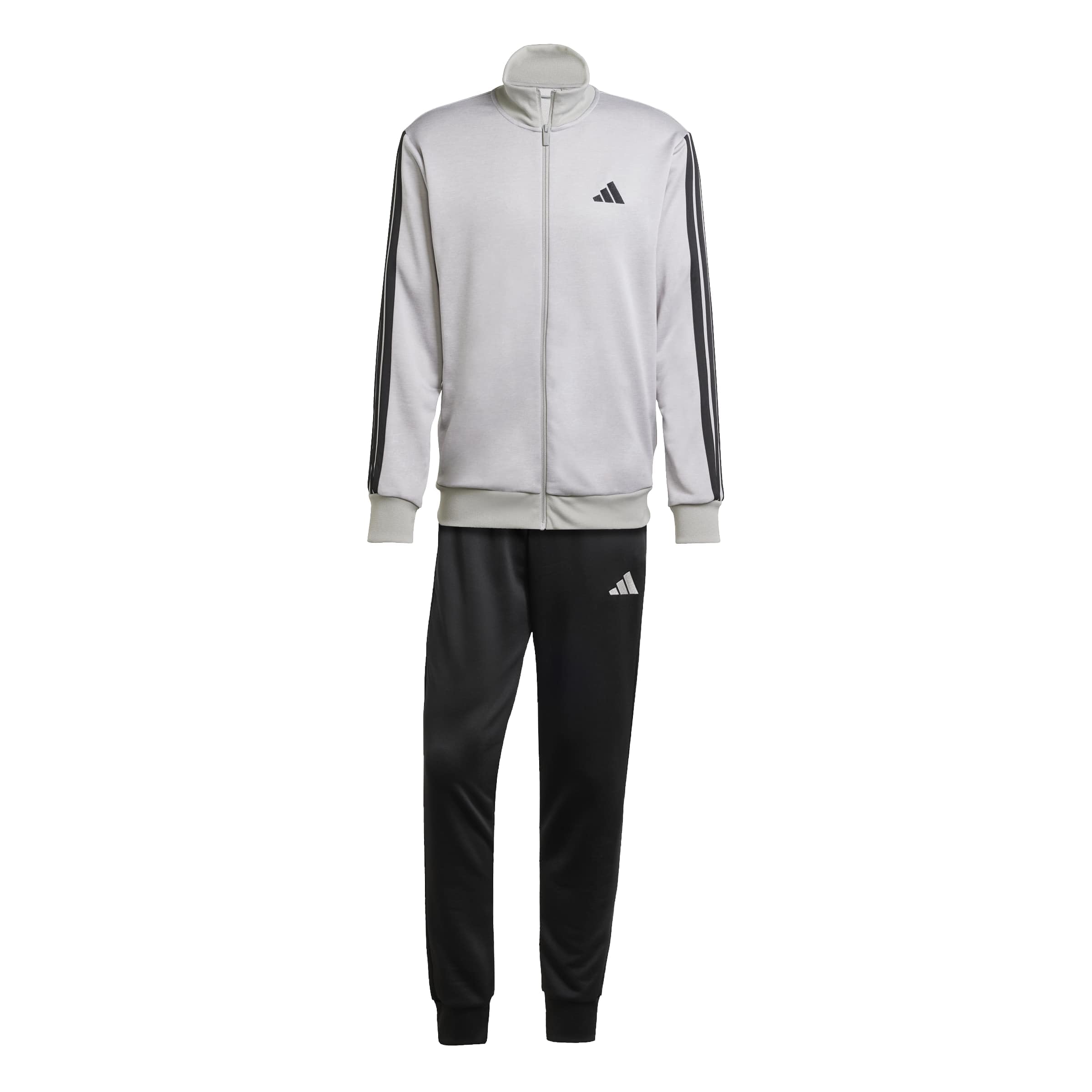 adidas Sportswear Men's 3 Stripes Tracksuits, Medium Grey Heather, Size 2Xl, Men