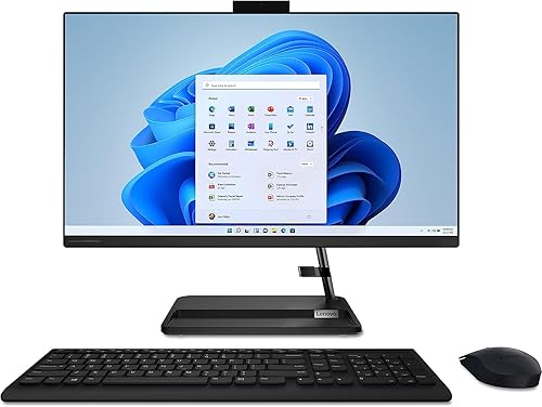 Lenovo IdeaCentre F0G1 2023 - Escritorio todo en uno de 23.8 pulgadas FHD Gráficos AMD Radeon Ryzen 3 5425U de 4 núcleos 8 GB DDR4 512 GB SSD