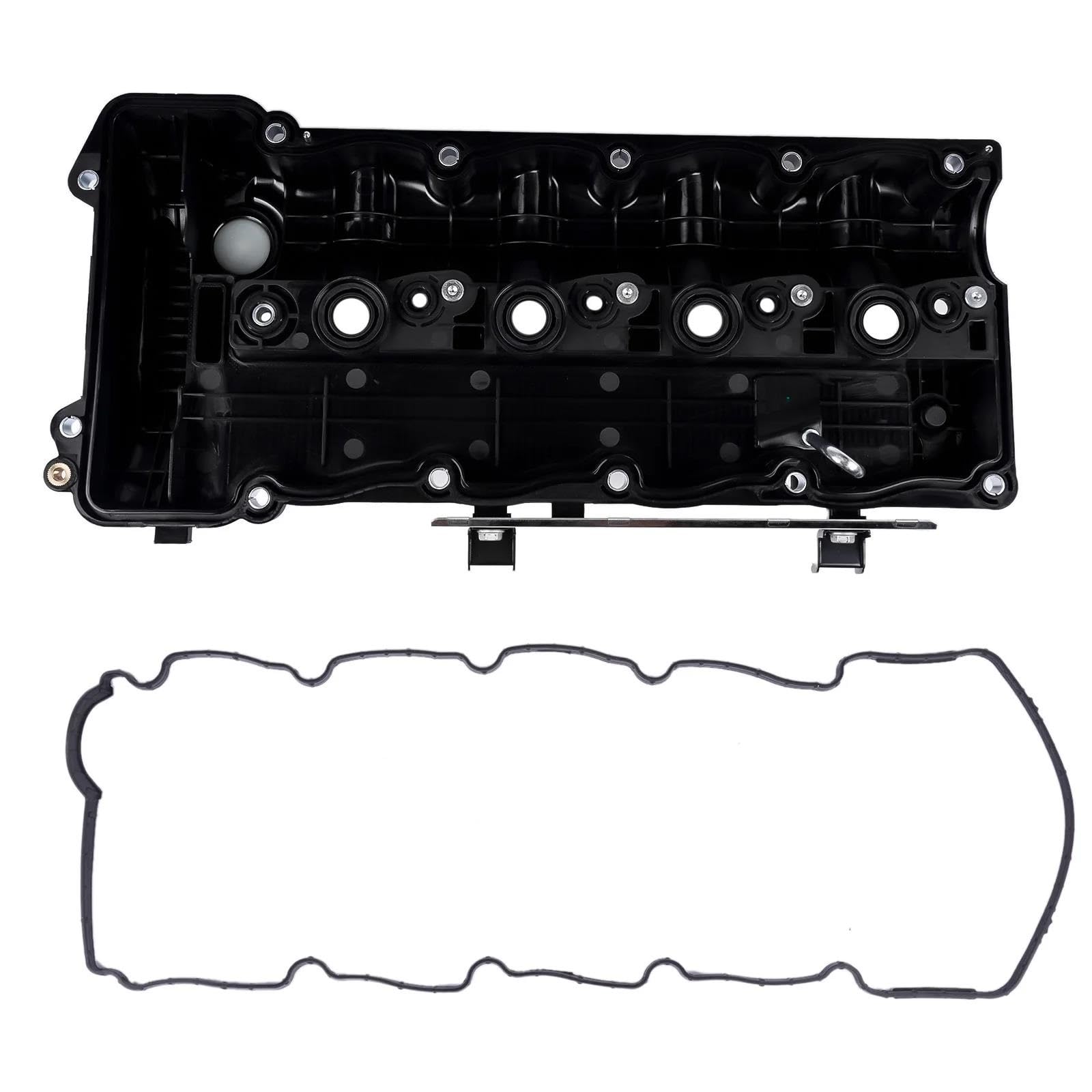 Tapa de balancines Conjunto De Cubierta De Válvula De Culata De Motor Para Hyundai I40 Ix35 Para Kia Para Carens Para Optima Para Sportage 1,7 CRDi D4FD Tapa de válvula con Junta