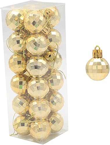 Bolas de Navidad con purpurina para árbol de Navidad inastillables decoración de árbol de Navidad bola colgante para vacaciones boda fiesta