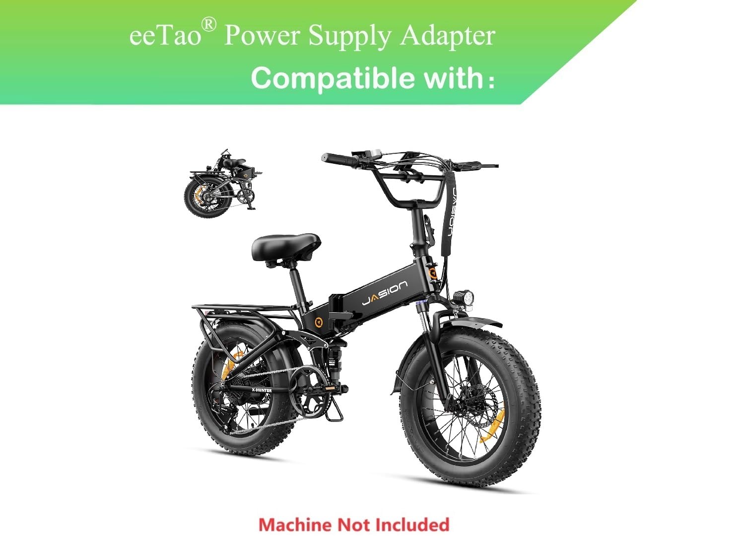 Amazon.com: eeTao 54.6V Charger for Jasion X-Hunter XHunter Fat