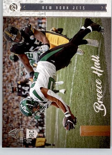 2022 Panini Chronicles Luminance Update Horizontal Rookies #220 Breece Hall New York Jets RC Rookie Football Trading Card