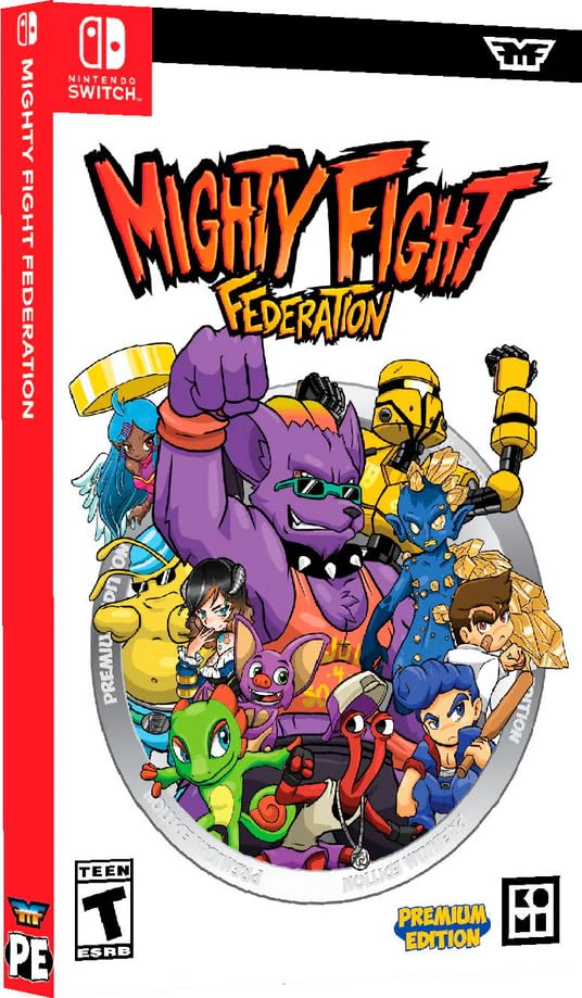 Mighty Fight Federation マイティー・ファイト 新品未開封 Mighty Fight Federation 新品未開封 Steam：Mighty Fight
