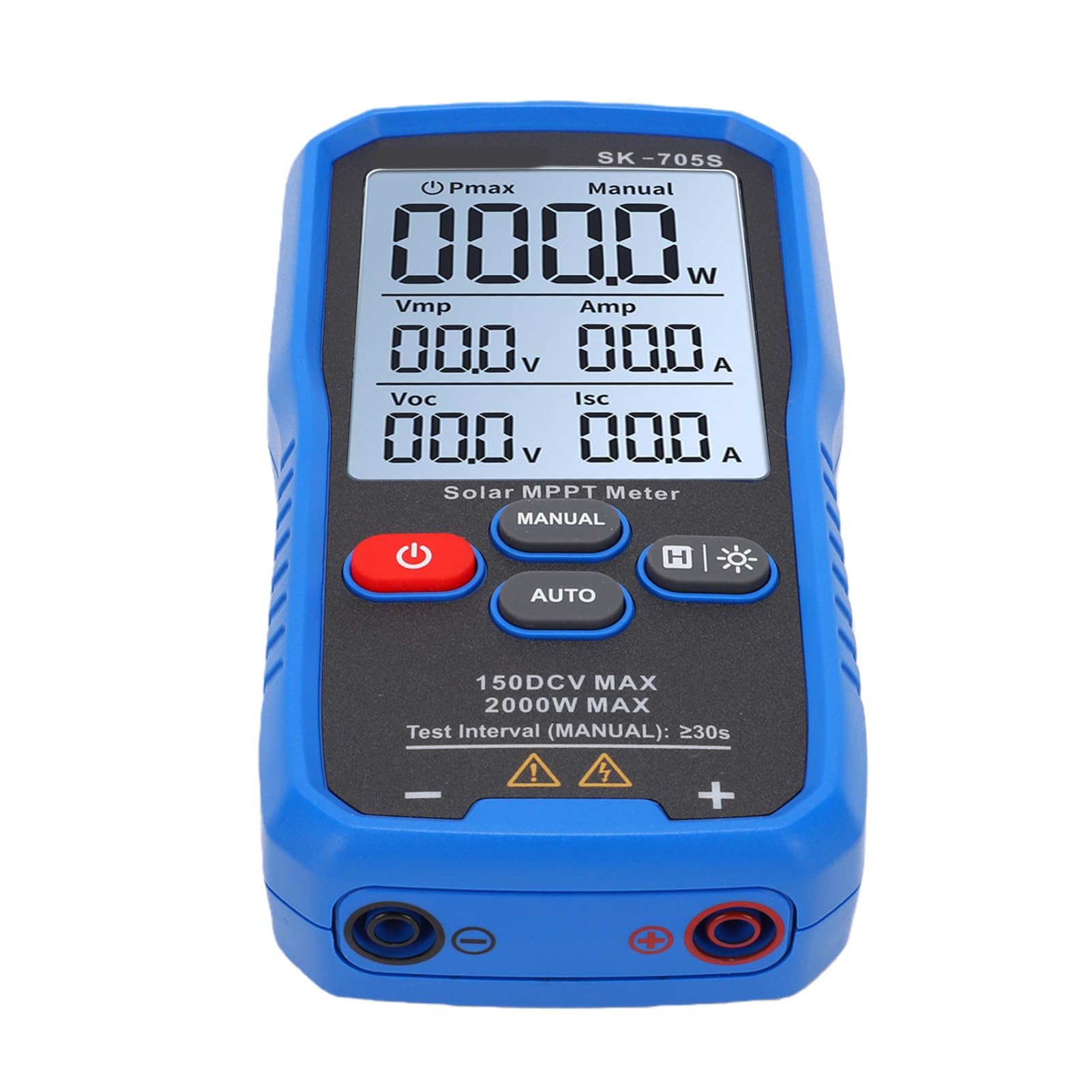 Matybobe Testeur de Panneau Solaire MPPT Ergonomique 2000W Mesure de