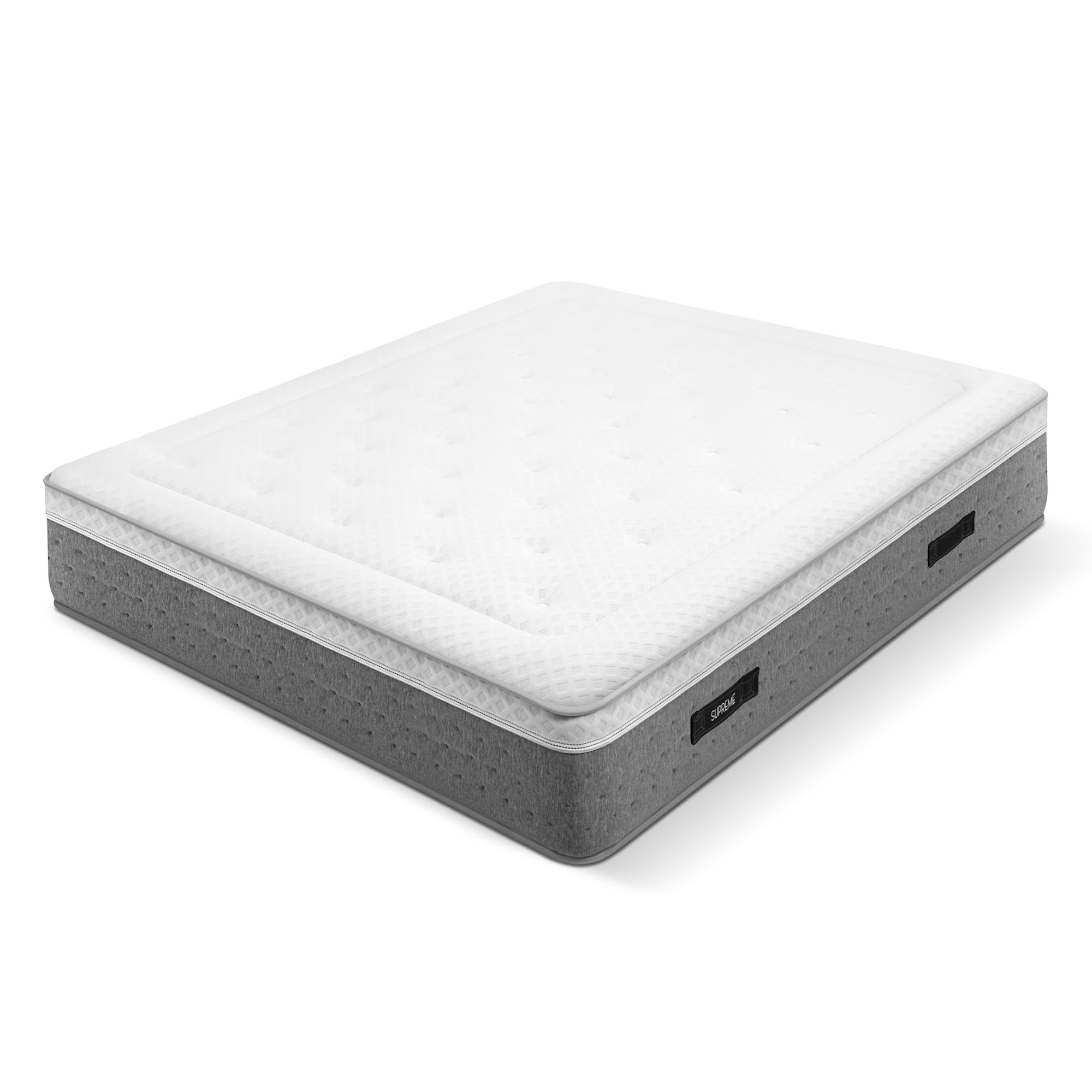 Win Rest Colchón Muelles Ensacados 90X190, Modelo Supreme, Altura 29 cm, Viscoelástico Reticulado, Espuma Cloud Foam, Gran Adaptabilidad, Firmeza Media, Tejido Strech, Hipoalergénico, Hecho en España